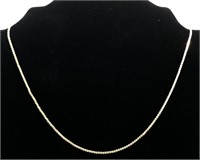 Italian 19" Sterling 925 Silver Necklace