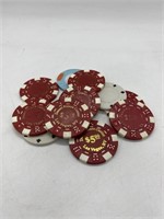 Lot of Casino Chips
