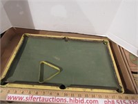 Vintage small metal billiard table Modern Boy