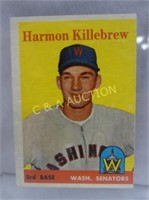 HARMIN KILLEBREW #288 CARD 3RD BASEMAN