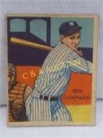 BEN CHAPMAN #38 DIAMOND STARS BASEBALL CARD