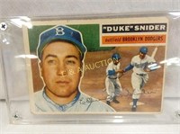 1956 "DUKE" SNIDER #150 BASEBALL CARD