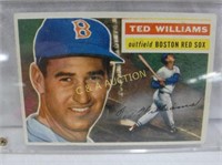 TED WILLIAMS TOPPS #5 BOSTON RED SOX CARD