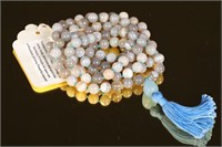 Blessed Chalcedony Beaded Necklace