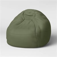 Canvas Bean Bag Green - Pillowfort