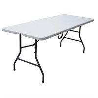 *6 Foot Bi-Fold Folding Table - Plastic