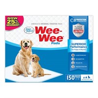 Wee-Wee Pads 150Pcs Wht 22"x23"x0.1