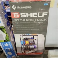 Members mark 5-Shelf storage rack