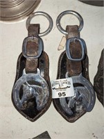 Matching harness medallions