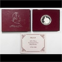 1982-s Silver Washington 50c Proof Commemorative i