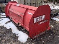 Western Snow Box Pile Driver 96"