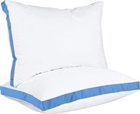 Utopia Bedding Bed Pillows Queen Gusset 2Pack