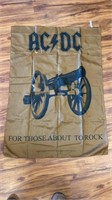 AC/DC Fabric Tapestry