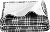 Bare Home Sherpa Fleece Blanket Twin/Twin XL
