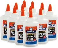 Elmer's Liquid School Glue, White 4 oz x 12