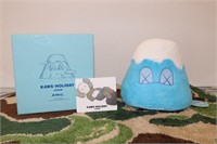 KAWS Holiday Japan Mount Fuji Plush, Blue, New