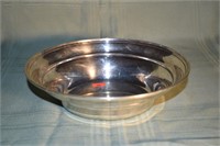 Stieff sterling silver 8.5" dia. 2.25"h bowl marke