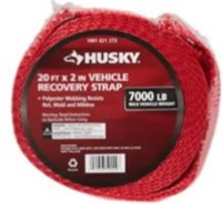 Husky 20ft Vehicle Recovery Strap 2 PACK