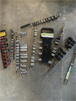 Pittsburg sockets, various standard and metric