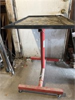 Rolling shop work table