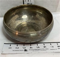 Sterling Silver Bowl Weighs 14.1 Oz