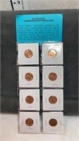 8 Unc. Mint set Medallions US Treasury