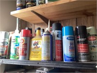 Oil, cleaners, fix a flat, miscellaneous