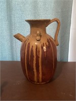 14 in stoneware pitcher