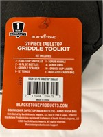 21pc grilling tool kit