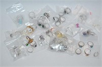 Mixed Lot Fashion Jewelry Some Silver