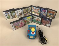Nintendo DS Game Cases Lot & PacMac Joystick