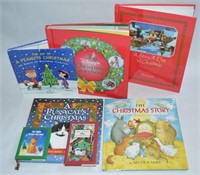 7 Christmas Books Incl Disney & Peanuts