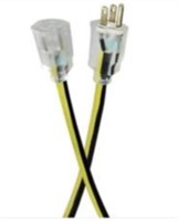 25 ft 12/3 Lighted Extension Cord