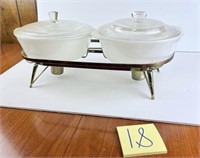 Vintage Casserole Dishes/ Chafing Dishes