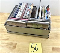 Lot of CDs and DVDs
