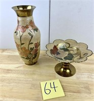 Two Decorative Brass Pieces