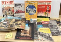 Lot of Model Railroader Magazines Plus Extras