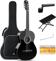 $151.99 Donner Black Acoustic Guitar
