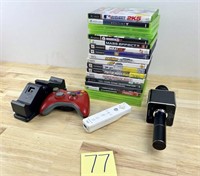 Video Game Xbox Wii / Accessories Lot