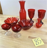 Red Dishes / Drinkware