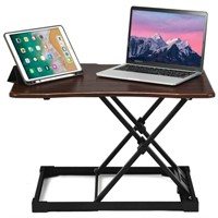 $93.99 Height Adjustable Desk Riser with Easy Lift