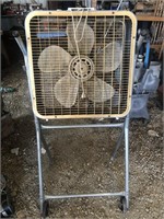 KMART SHOP FAN ON WHEELED STAND 50" TALL