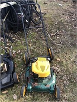 BRIGGS AND STRATTON PUSH MOWER FOR PARTS