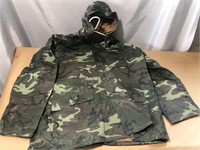 XL SEAWAY MENS QUILTED CAMO JACKET