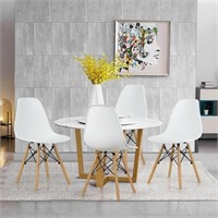 $285.92 Set of 4 Mid Century Modern Dining Chairs