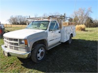 1999 Chevy 3500 Pick-Up Dually Special Service Bed