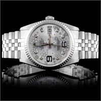 Rolex Stainless Steel DateJust 36MM Wristwatch