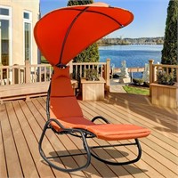 $369.99 Hanging Chaise Lounge Chair Swing