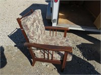 Vintage 1923? Wooden Recliner Chair