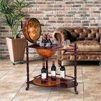 $279.99 Globe Mini Bar World Globe Wine Rack